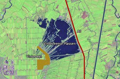 Satellitenaufnahme Vinkeveense Plassen